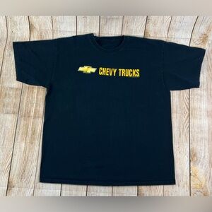 Chevy Trucks GM Black T Shirt Size XL